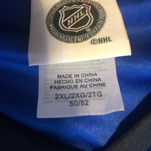 Vintage Lightning Tampa bay Jersey blue white long sleeve - Picture 2 of 5